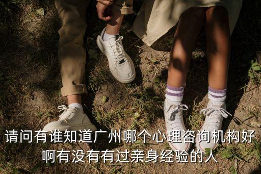 請問有誰知道廣州哪個心理咨詢機構好啊有沒有有過親身經驗的人