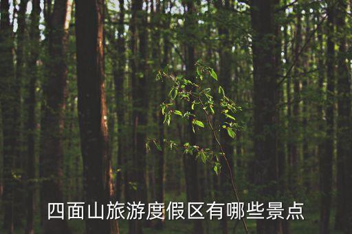 四方山風景區，四面山旅游度假區有哪些景點