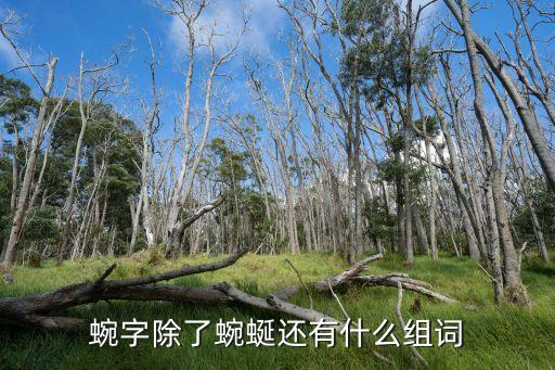 蜿組詞語，蜿字能組什么詞
