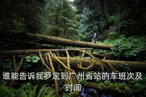 羅定到廣州省客運站要多久，羅定到廣州要多久急