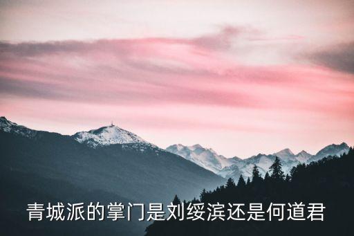 青城武術(shù)，青城派的掌門是劉綏濱還是何道君