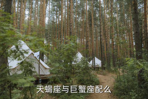天蝎座與巨蟹座配么