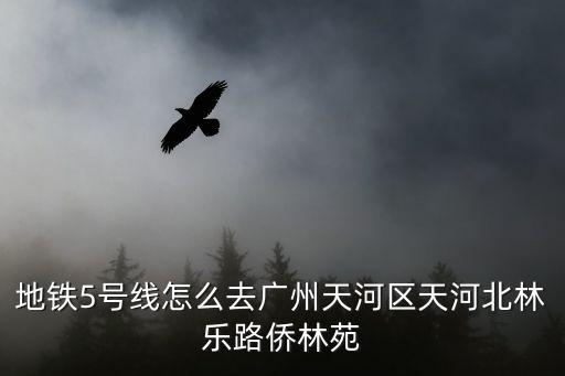 地鐵5號線怎么去廣州天河區天河北林樂路僑林苑