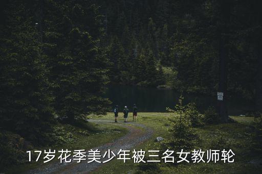 17歲花季美少年被三名女教師輪