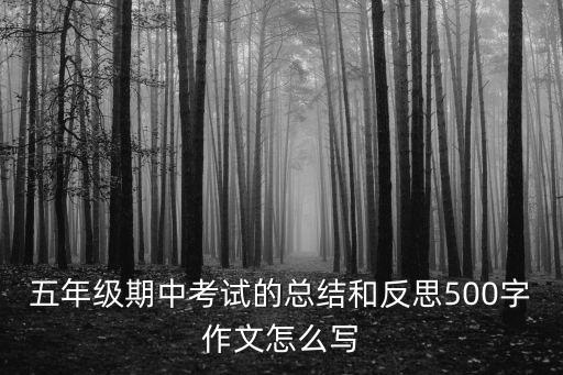 考試后的感想和總結，考試反思200字