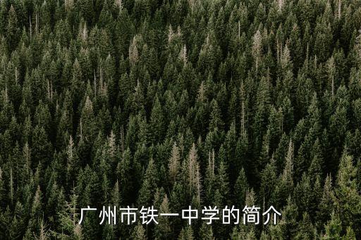廣州鐵一初中民辦學校，廣州市鐵一中是公辦還是民辦