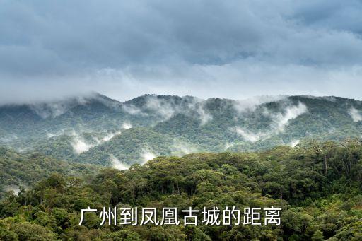 廣州到武漢鳳凰城有多少公里，廣州到鳳凰古城的距離