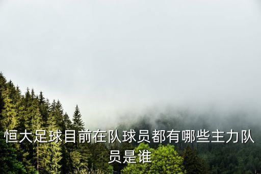 廣州恒大7個歸化球員，廣州恒大隊有7個隊員加入國家隊是哪7個