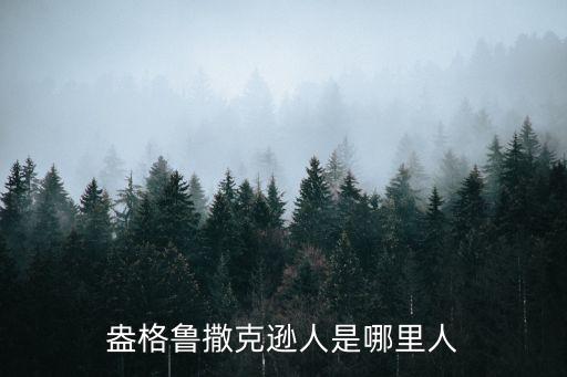 saxons，盎格魯撒克遜人是哪里人