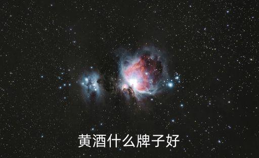 黃酒什么牌子好