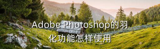 Adobe Photoshop的羽化功能怎樣使用