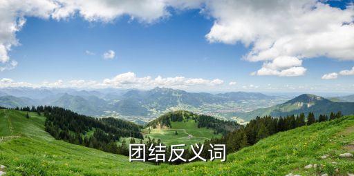 團結反義詞，團結反義詞