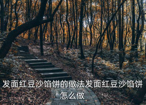紅豆沙餅，如何自制紅豆沙餅