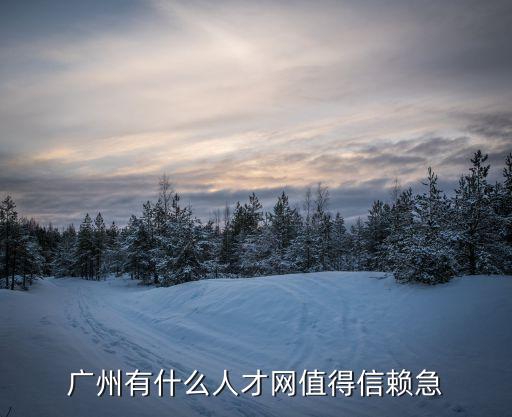 廣州市招聘信息港，廣州有什么人才網值得信賴急