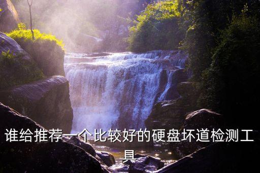 誰給推薦一個比較好的硬盤壞道檢測工具