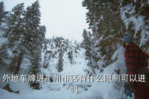 河南的車牌可以去廣州嗎，河南的牌子去廣州海珠區(qū)可以跑嗎