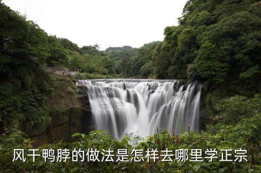 風干鴨脖的做法，東北大媽風干鴨脖