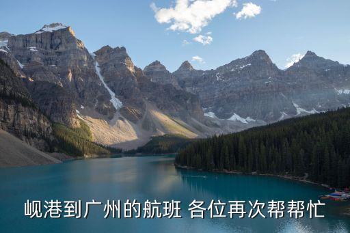 越南到廣州有航班么，峴港到廣州的航班 各位再次幫幫忙