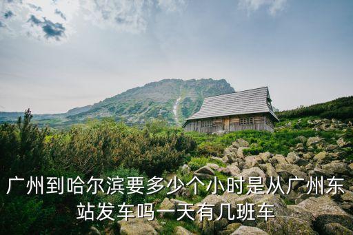 廣州到哈爾濱要多少個小時是從廣州東站發車嗎一天有幾班車