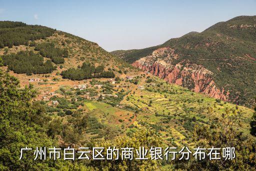 廣州市茶亭支行在哪里，廣州市白云區(qū)的商業(yè)銀行分布在哪
