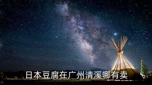 廣州日本豆腐的廠家，珠三角有幾間做日本豆腐的廠