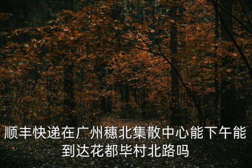無(wú)人機(jī)快遞廣州，順豐無(wú)人機(jī)送快遞有實(shí)際意義嗎