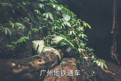 廣州地鐵站在哪里開通，廣州地鐵通車