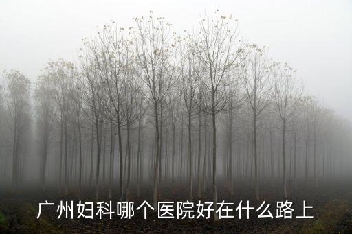 廣州粵海醫(yī)院比石井醫(yī)院好不好，廣州婦科哪個(gè)醫(yī)院好在什么路上