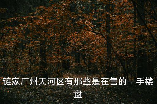 廣州市天河區珠江新城有哪些樓盤，廣州珠江新城有什么好的樓盤嗎