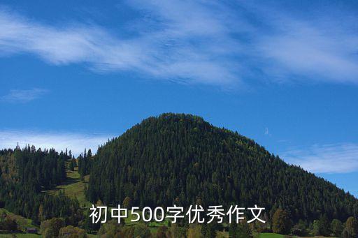 滿分作文500字，500字左右的作文