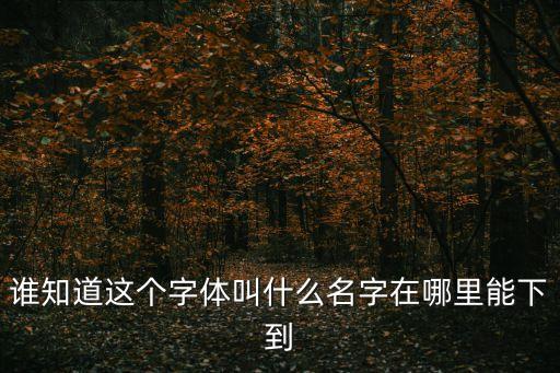 毛體字庫(kù)，哪有毛體的字庫(kù)啊 急用