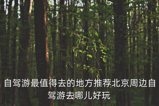 北京自駕，去北京自駕游有限行嗎自己開車有什么要注意的