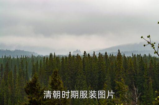 清朝服裝，清朝人民的衣著