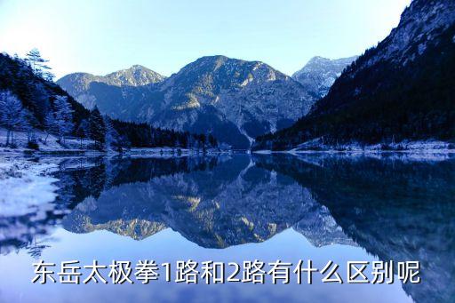 東岳太極拳，東岳太極拳第一路的口令謝謝