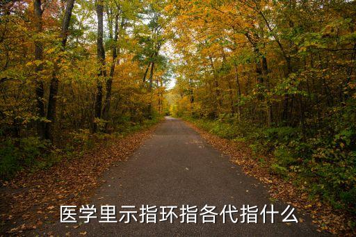 環指，環指是哪個手指