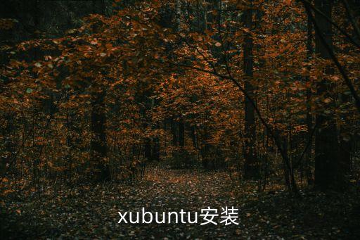 xubuntu安裝