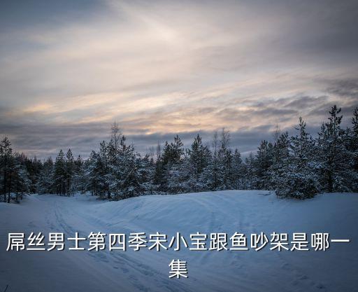 屌絲小寶，屌絲小寶第一季第6節插曲叫什么名字
