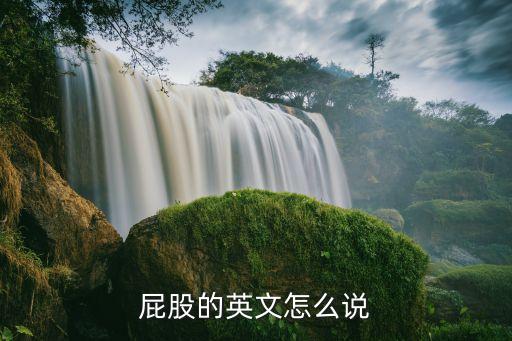 屁股的英文，屁股的英文怎么說