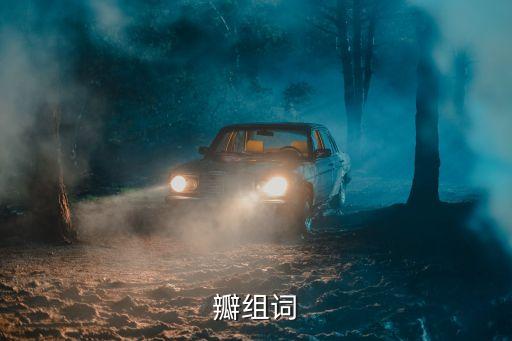 瓣組詞