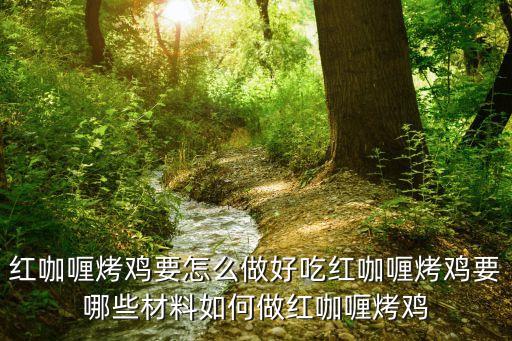 紅咖喱，紅咖喱青咖喱在烹飪上的用途能做什么菜