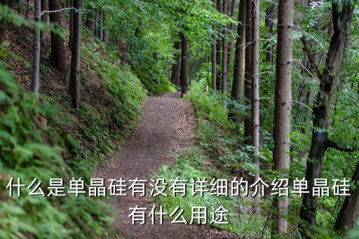 單晶硅，單晶硅的物理特性