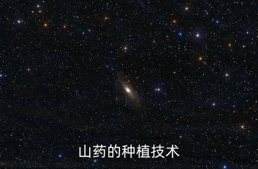 山藥種植方法，山藥的種植技術