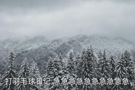 打羽毛球的日記，關(guān)于打羽毛球的日記 50字至100字