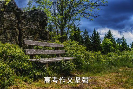 高考作文堅強