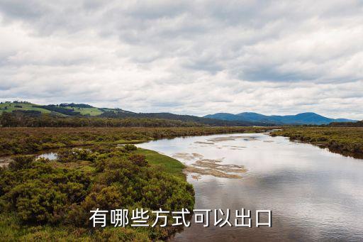 出口貿(mào)易方式，有哪些方式可以出口