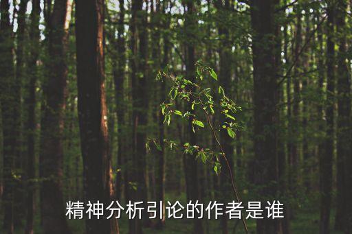 精神分析引論，精神分析導論