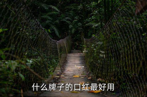 什么牌子的口紅最好用