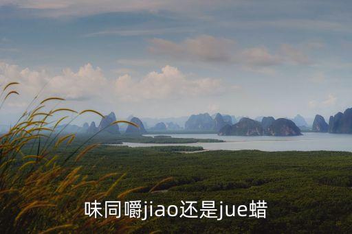 味同嚼蠟拼音，味同嚼jiao還是jue蠟