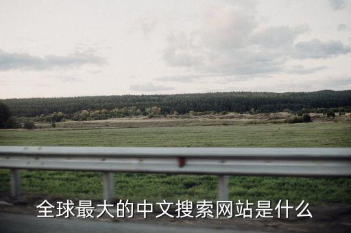 中文搜索引擎，全球最大的中文搜索網(wǎng)站是什么