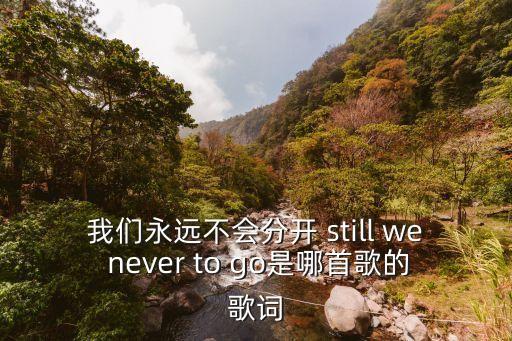 我們永遠不分開，里面有一句我們永遠不分離這是什么歌